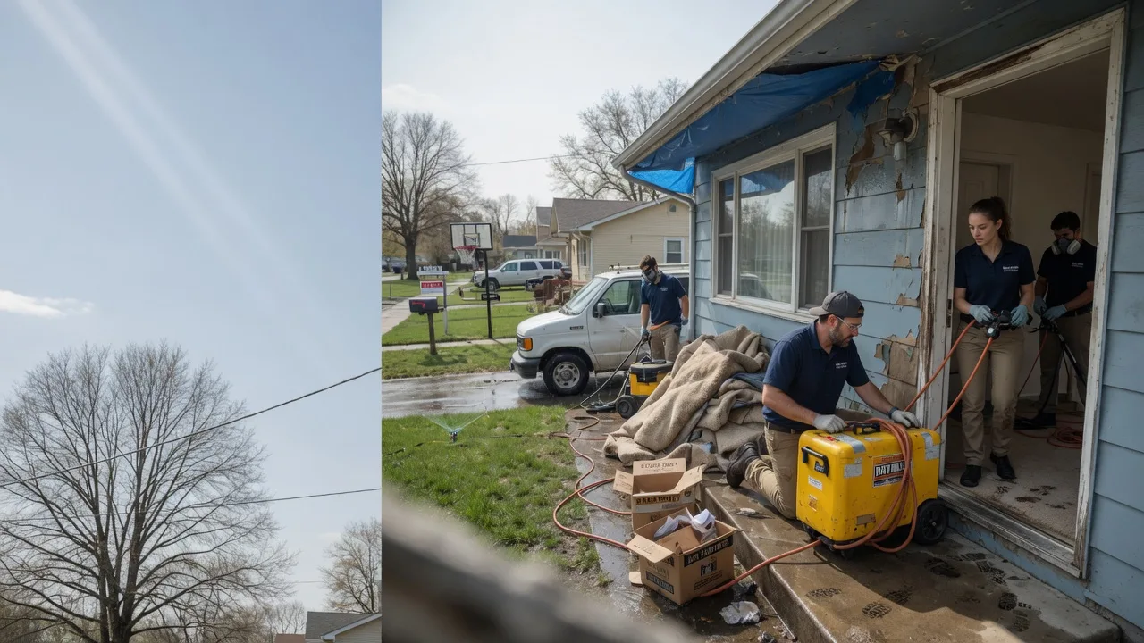 Basement Flood Cleanup in Walker, WV near me